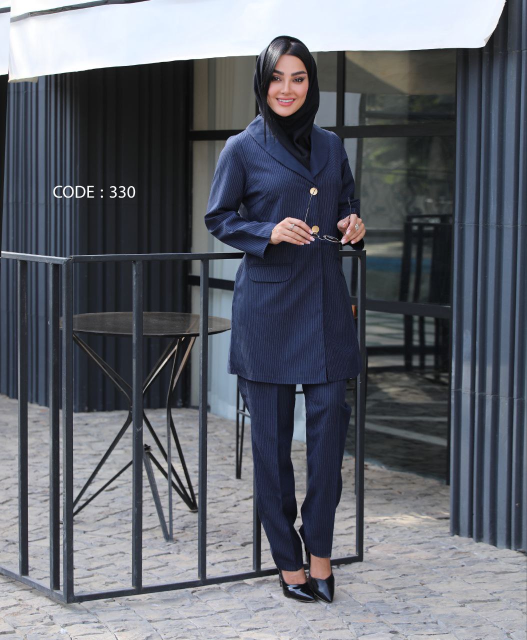 مانتو شلواراداری کد330ترک لند