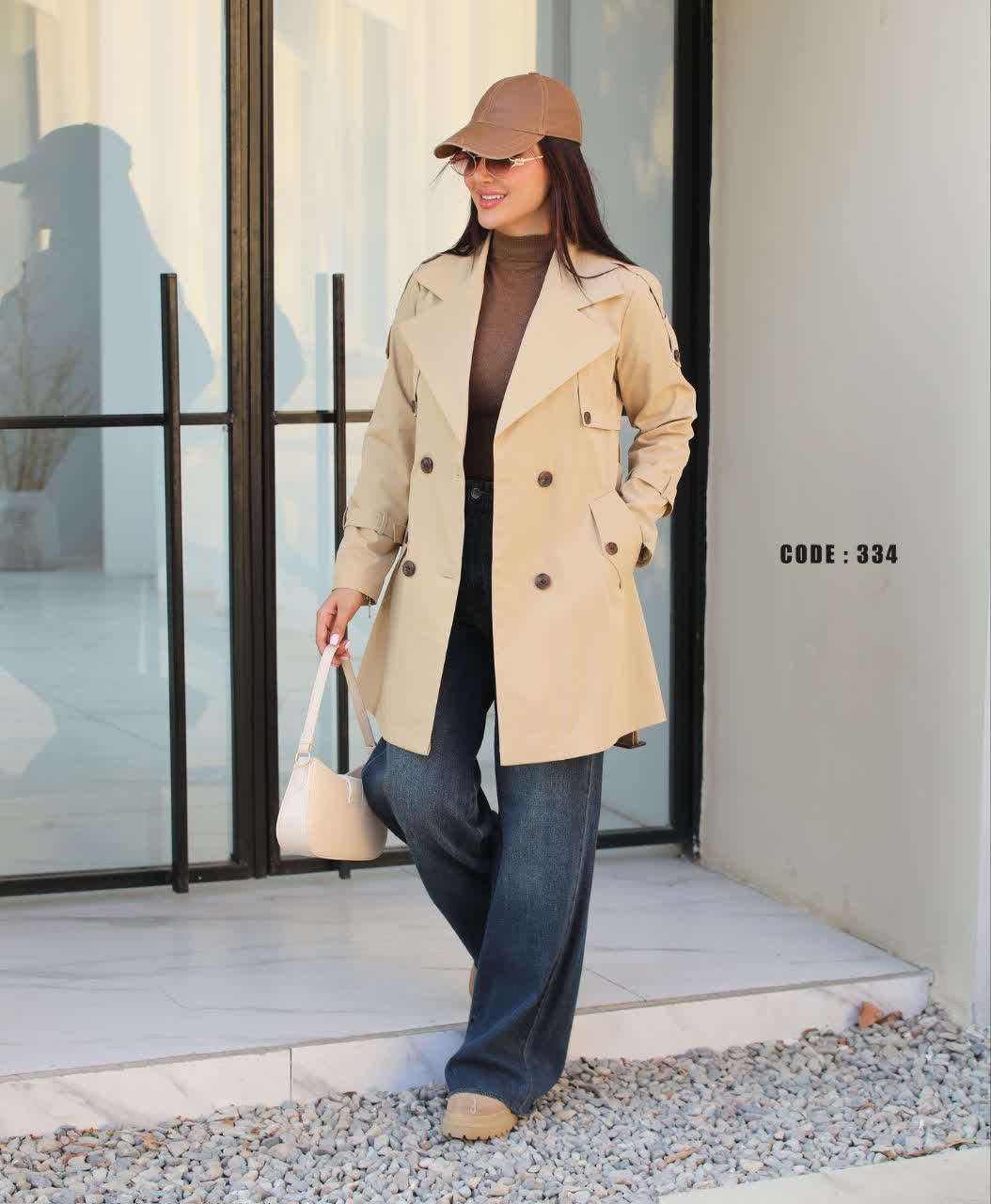 بارانی مزون دوز ترک لند کد334-2