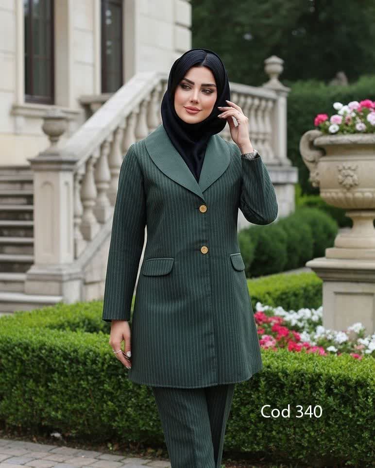 مانتووشلواراداری ترک لندکد340