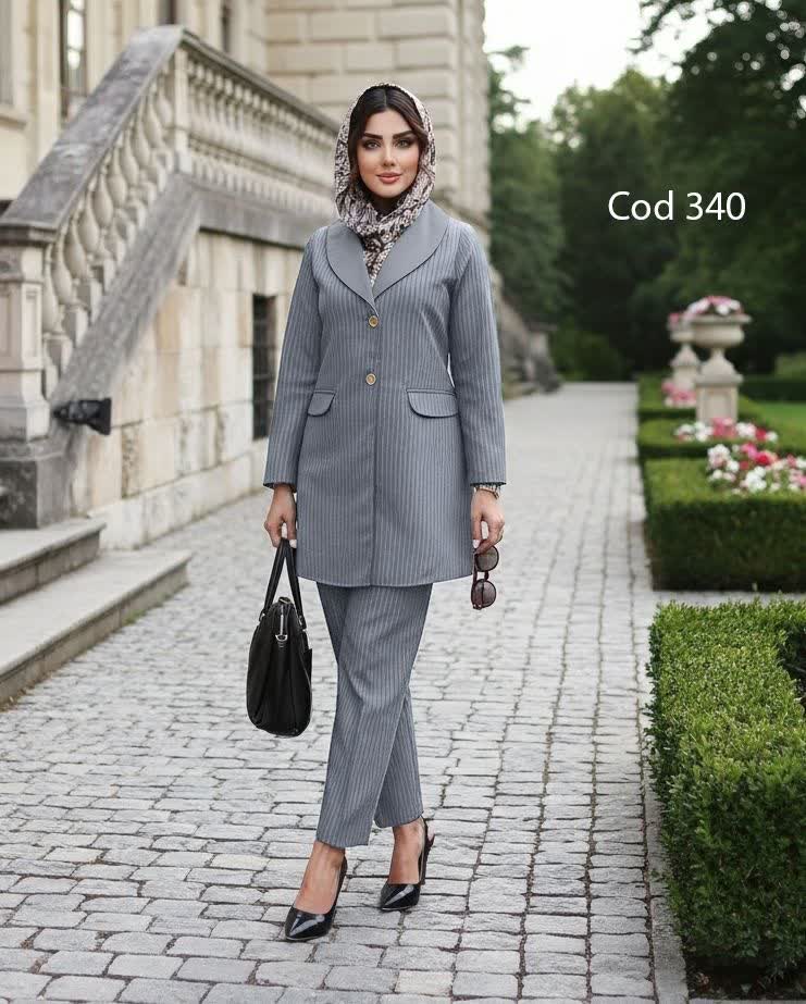 مانتووشلواراداری ترک لندکد340