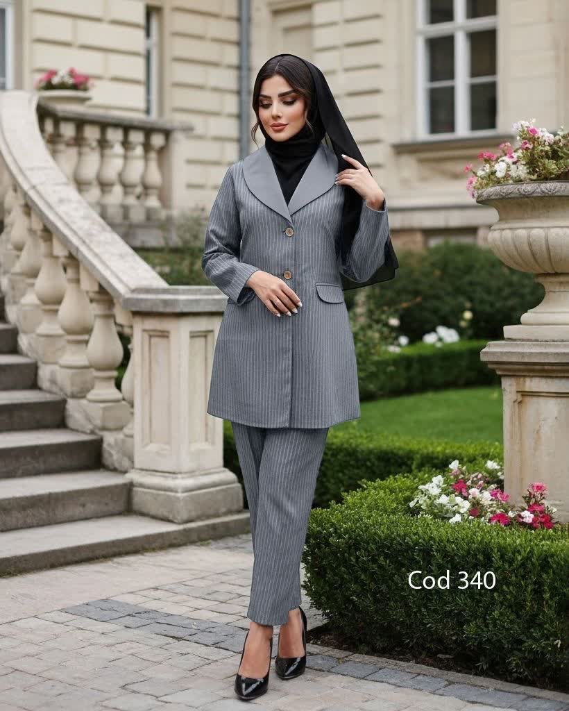 مانتووشلواراداری ترک لندکد340